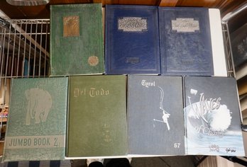 Lot Of 7 High School / College Year Books 1930-1998- Medford , Tufts