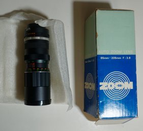 Zoom Lens - 85mm-205mm Like New
