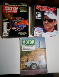 Lot Of 24 Racing / Speedway, Motor Magazines