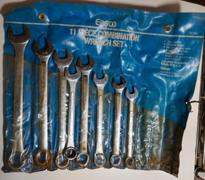 Lot Of 8 Open End Wrenches , 1' Biggest