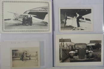 #10- Book Of 192 Photos Of Autos, Wrecks, Trucks, Fire Trucks, Tractors, Pedal Cars, Advertising, Planes