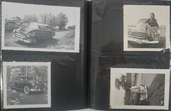 #12- Book Of 127 Photos May  Include Autos, Wrecks,  Fire Trucks, Tractors, Pedal Cars, Advertising, Planes