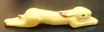 #263 Art Deco Knife Rest France Signed Rabbit 5'