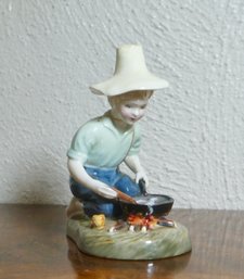 #275 Royal Doulton 'river Boy' Figurine 4 1/2'T