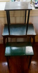 #285 Lot Of 3 End Tables