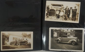 #24- Book Of 179 Photos May  Include Autos, Wrecks,  Fire Trucks, Tractors, Pedal Cars, Advertising, Planes