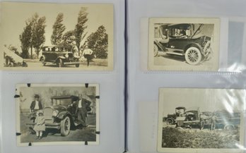 #25- Book Of 173 Photos May  Include Autos, Wrecks,  Fire Trucks, Tractors, Pedal Cars, Advertising, Planes