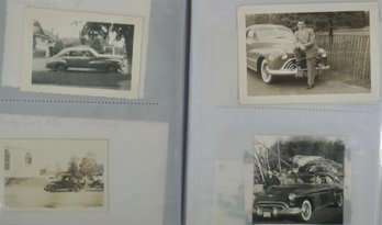 #26- Book Of 199 Photos May  Include Autos, Wrecks,  Fire Trucks, Tractors, Pedal Cars, Advertising, Planes