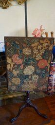 #165 Antique  Fire Screen 52 1/2'T