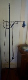 #168 Iron Floor Lamp 61'T