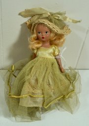 #31 Nancy Ann Doll 5.25' - Yellow