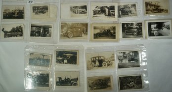 #54- Lot Of 10 Pages Of Good Vehicle Photos