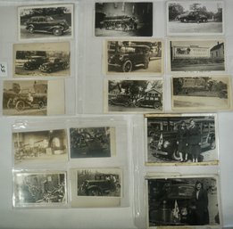 #55 - Lot Of 10 Pages Of Good Vehicle Photos