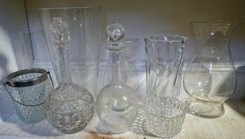 #294 Glass Lot Of 9