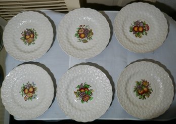 #302 Lot Of 6 Copeland Plates 9'