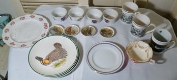 #307 Lot Of 18 Misc China Lot ( Royal Worcester, Villeroy & Bock, Etc)