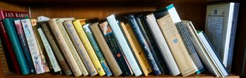 #320 Shelf Lot Of Books