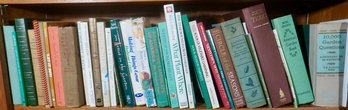 #335 Shelf Lot Of Books