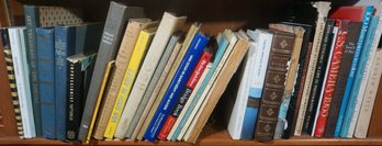 #336  Shelf Lot Of Books