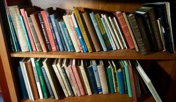 #358 2 Shelves Books Hunting & Fighting