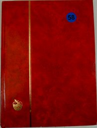 B58    Stamp Book Full Of WW1 And WW2 Letters, Stamps, Duetches Reich- Some US Stamps    38 Pages