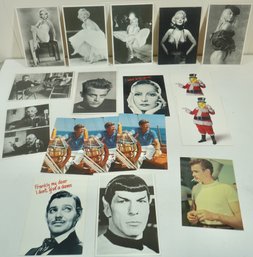 Postcard Lot Including Marilyn Monroe, JFK, James Dean