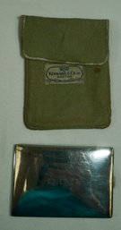 397- Sterling Cigarette Case- 1944- Kennard- 5.12 Troy Oz