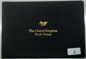 #3 1992 United Kingdom Duck Stamp Artist Signed Sheets