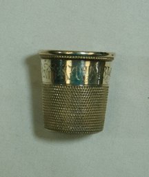 417- Sterling One Thimble Full Shot Cup - 1.18 Troy Oz