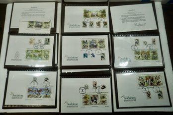 #27 Lot Of 10 The National Audubon Society Wildlife Conservation Stamps