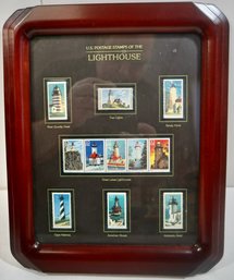 #28 Framed Lighthouse Stamps