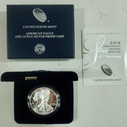 #30 2016 US Mint American Eagle One Ounce Silver Proof Coin