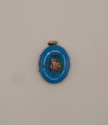 389- 10k Enamel Locket