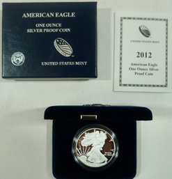 #32 2012 US Mint American Eagle One Ounce Silver Proof Coin