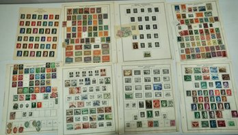 O83 Folder Lot 24 Pages Of German Stamps