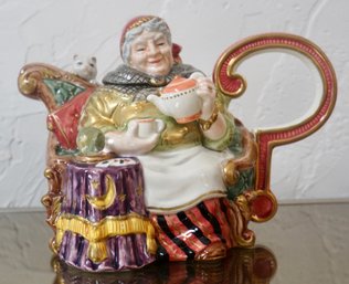 (Upper Level) Fitz & Floyd 'Fortune Teller' Teapot 9'T Numbered 641 Of 2500