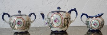 (Upper Level) Asian Porcelain Tea Set