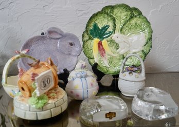 (Upper Level) Lot Of 9 Rabbit/ Bunny