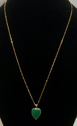 #11- 14k - 20' Necklace W/ Pendant 4.5 G