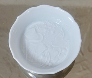 (Upper Level) Meissen Magician Themed Trinket Dish