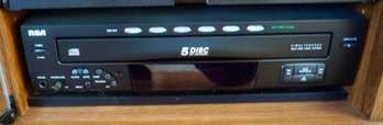 (Upper Level) RCA 5 Disc CD Changer W/Remote