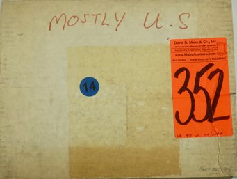 B14 Box Lot Of Mostly US Stamps
