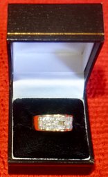 J2 14K Diamond Ring Size 6.5