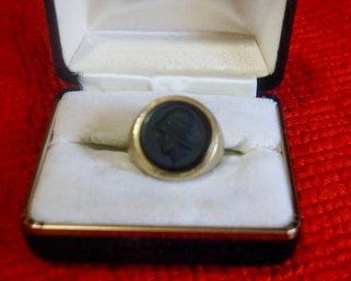 J23 14K Greek Soldier Ring Size 10