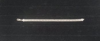 #61 Sterling Rope Bracelet  Size 7 1/2'