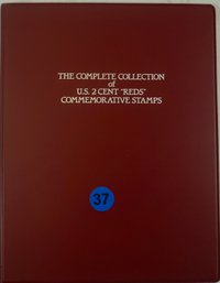 B37 The Complete Collection Of US 2 Cent Reds Commermoratie Stamps