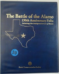 B39 The Battle Of The Alamo 150th Anniversary Folio