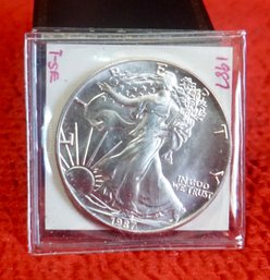 J34 1987 1oz Silver Liberty $1 Coin