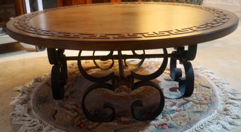 Round Oak Asian Influence Coffee Table