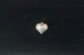 #80 Sterling Heart Pendant